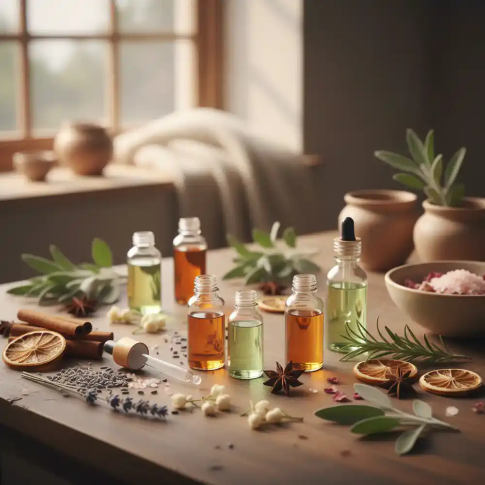 Botanical ingredients and fragrance oils