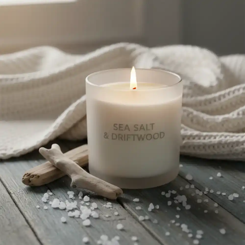 Sea Salt & Driftwood Candle